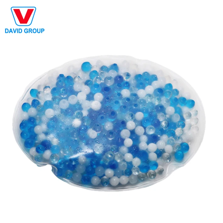 Customized round Mini Gel Ice Cold Pack in Bright Colors for Rehabilitation Therapy