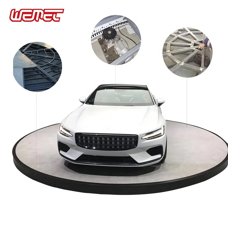 Hot-dip galvanized carbon steel plate/aluminum alloy/stainless steel car turntable