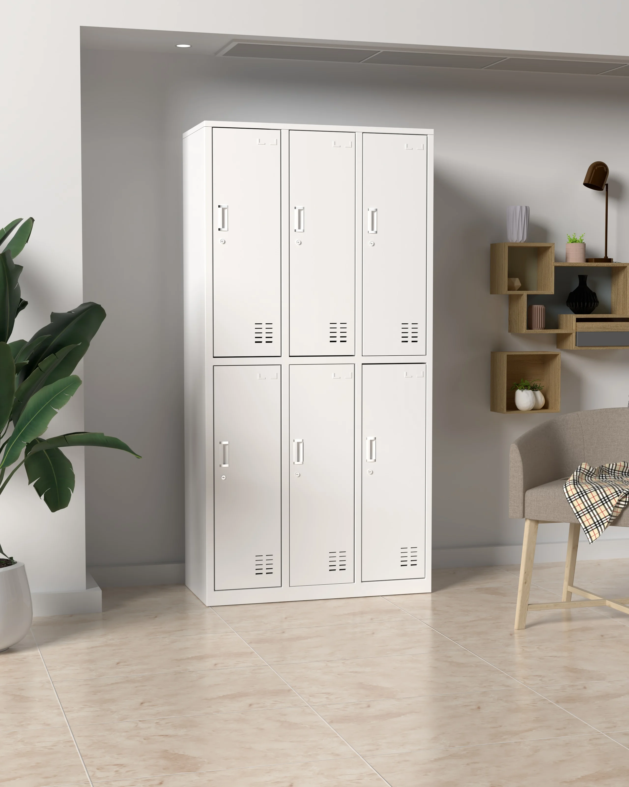 15 doors bookcase bookshelf filing cabinets metal  with lock knobs and handles tool storage cabinet