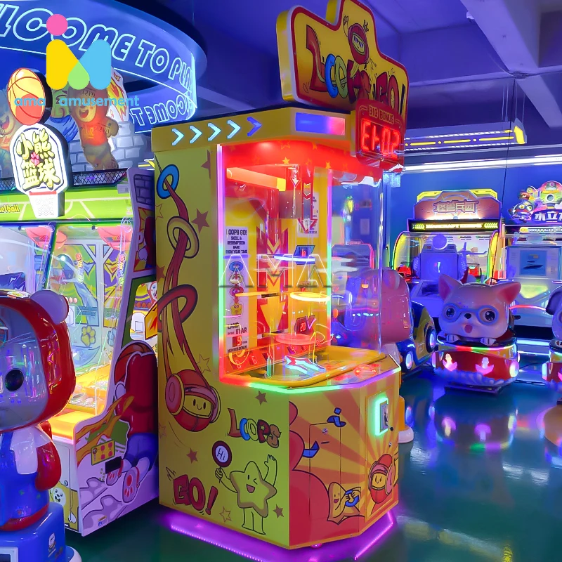 AMA Factory Price Coin Operated Big Bouns Coin Game Lottery Machine For Sale