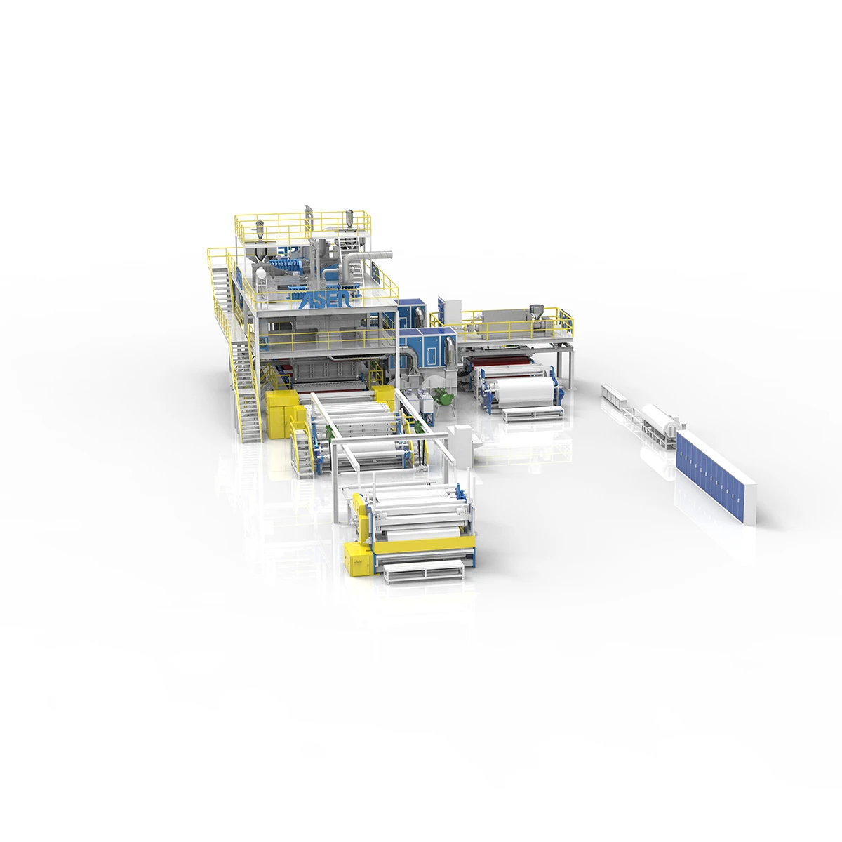 High Quality PP Non woven Machine for Spunbond Meltblown Nonwoven Fabric