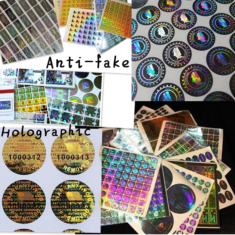 3d Security Sticker Hologram Security Void Labels Sticker Security Label Hologram Stickers With Serial Numbers Qr Code
