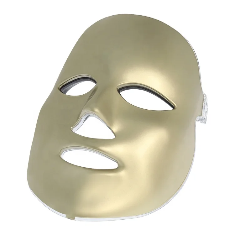 Professional Face Eye  Red 7 Led Light Therapy Facial Mask With App Controlled