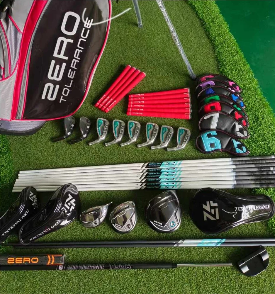 Titanium Alloy driver wood#3#1#5 fairway blade putter With Graphite Right Handed Rubber Grip Junior Competition Golf Club Set