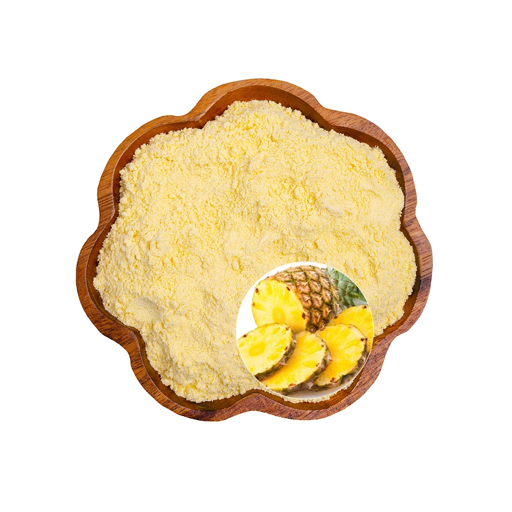 Organic Natural Pineapple Fruit Powder Plant Extract Dried Pineapple Juice Powder Pineapple Powder Drink
