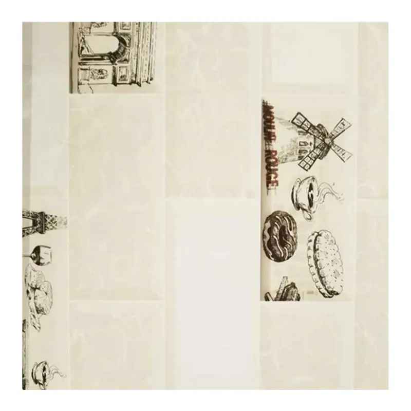 wallpaper/wall panels furniture wood grain pvc film gypsum board ceiling for home decoration