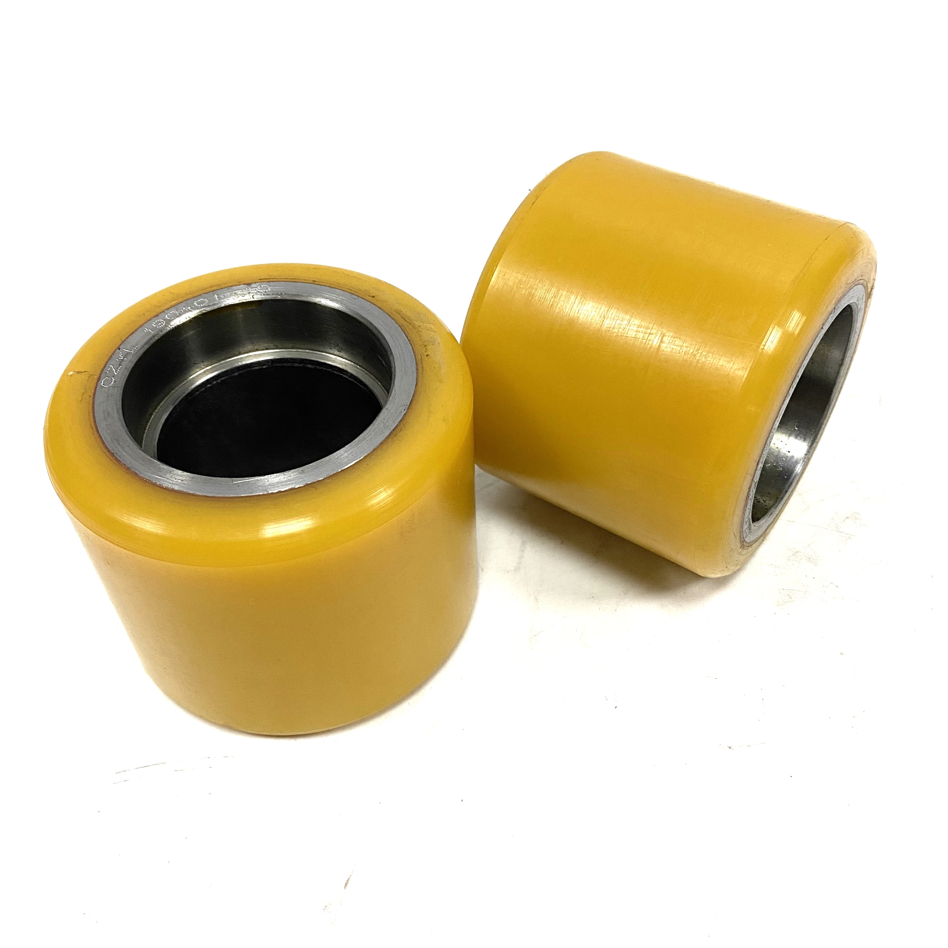 
Wholesale 84X70 roller iron bracket caster forklift caster wheel for trolleys 