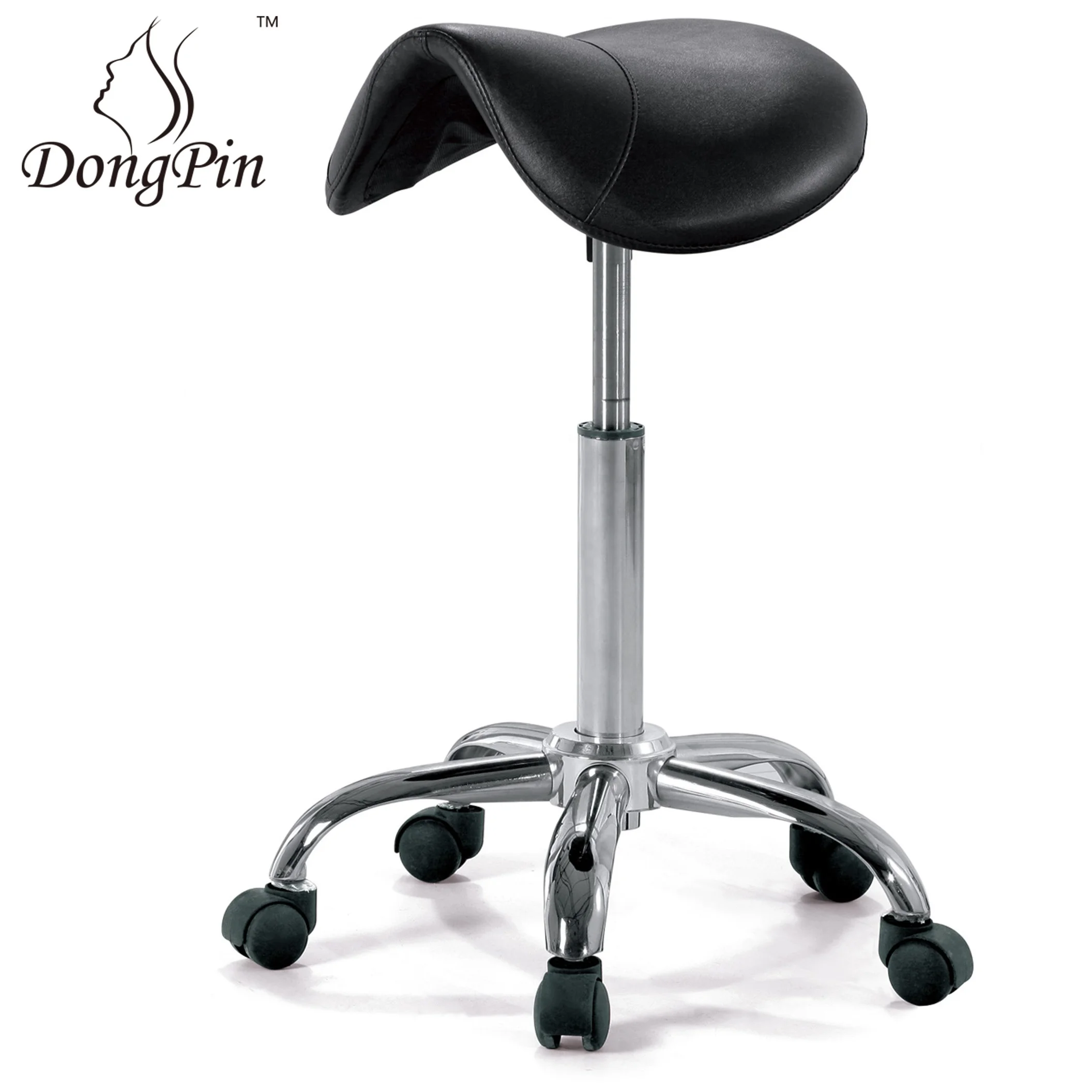 Salon chair Hydraulic Saddle chair Rolling Medical Massage Stool Chair