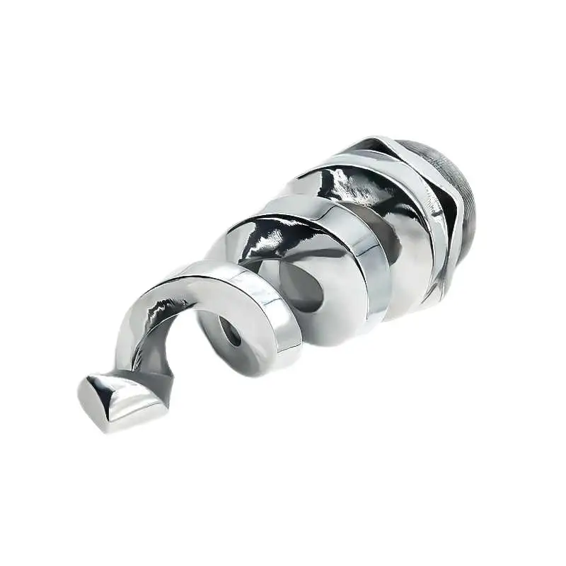 Nozzle, stainless steel 304/316 full cone spiral nozzle, spiral spray pigtail nozzle
