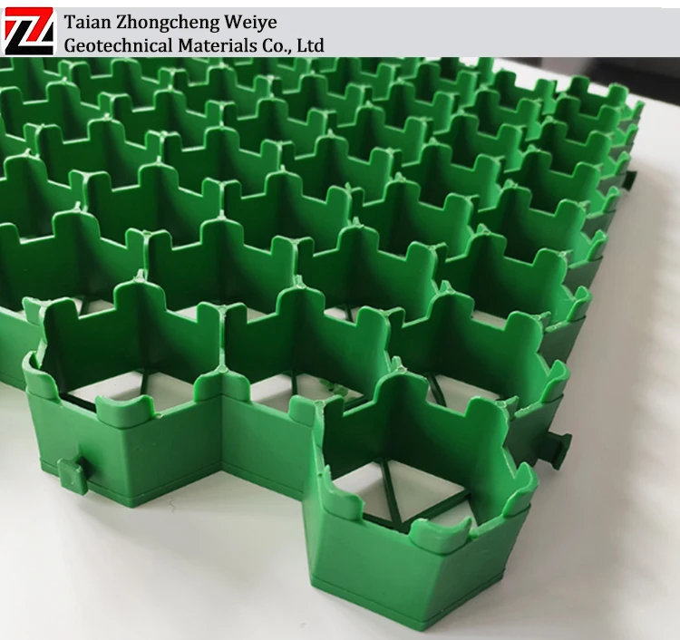 Plastic permeability cell ground parking grid grass grid concrete driveway paver