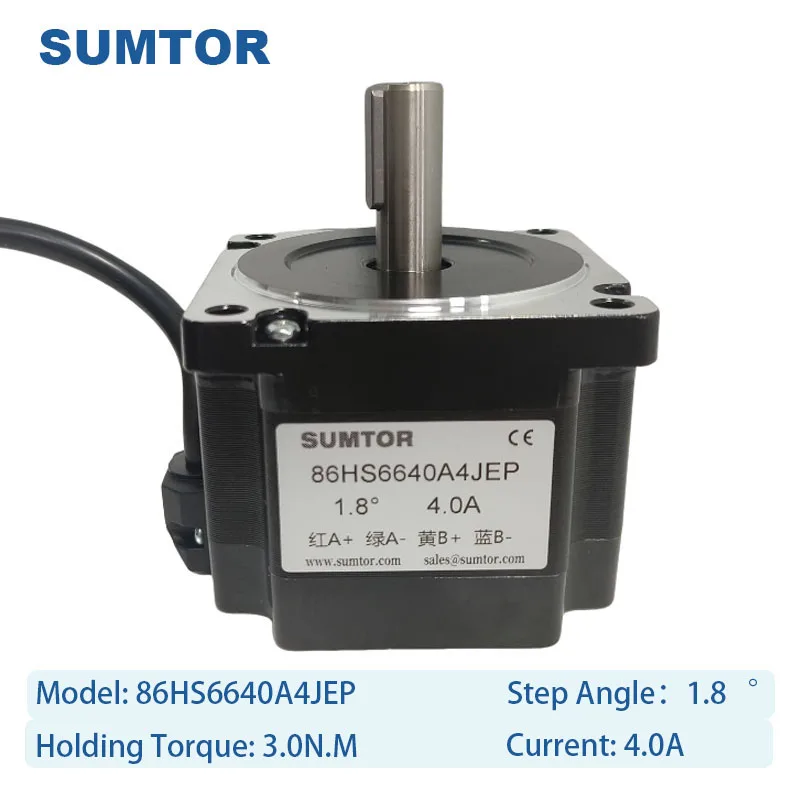 Stepper Motor Kit 4.0A 2Phase Nema 34 Stepper Motor with Driver for CNC Machine