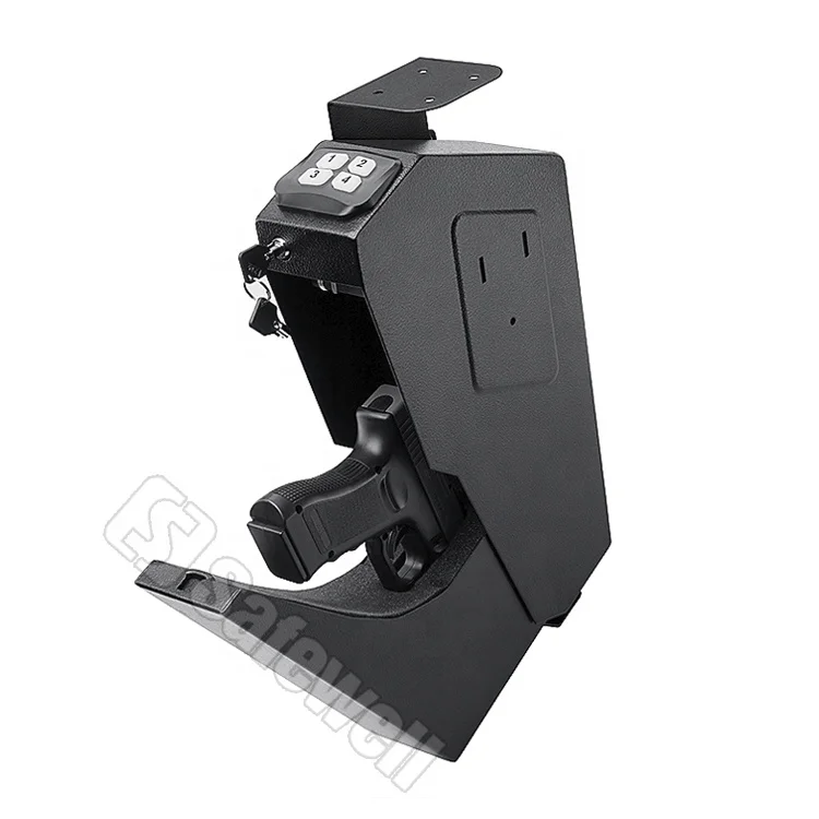 Safewell установленный быстрый доступ электронный один пистолет емкость Сейф ручной Сейф для оружия