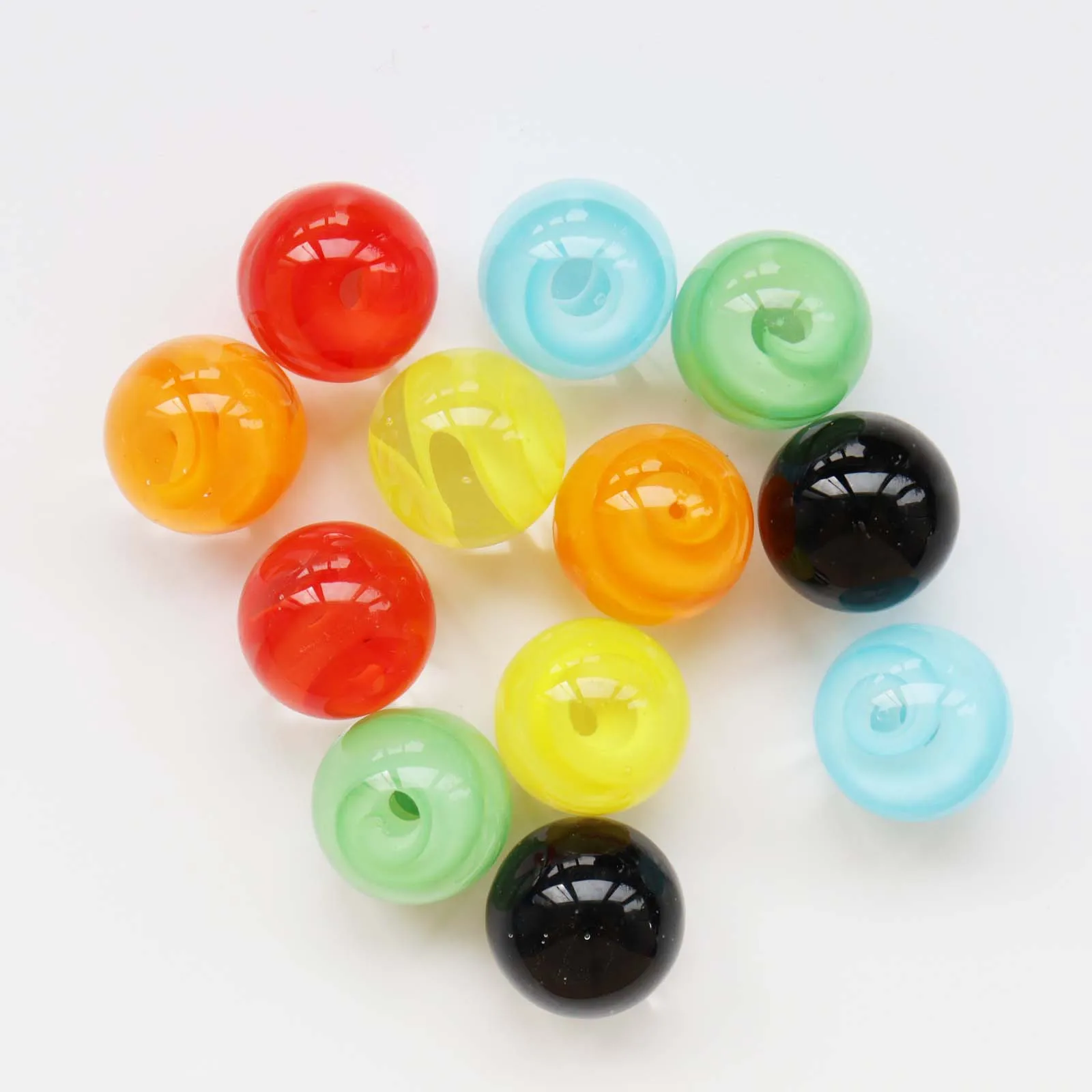 16mm handmade glass marbles ball children toys gift ready to ship
