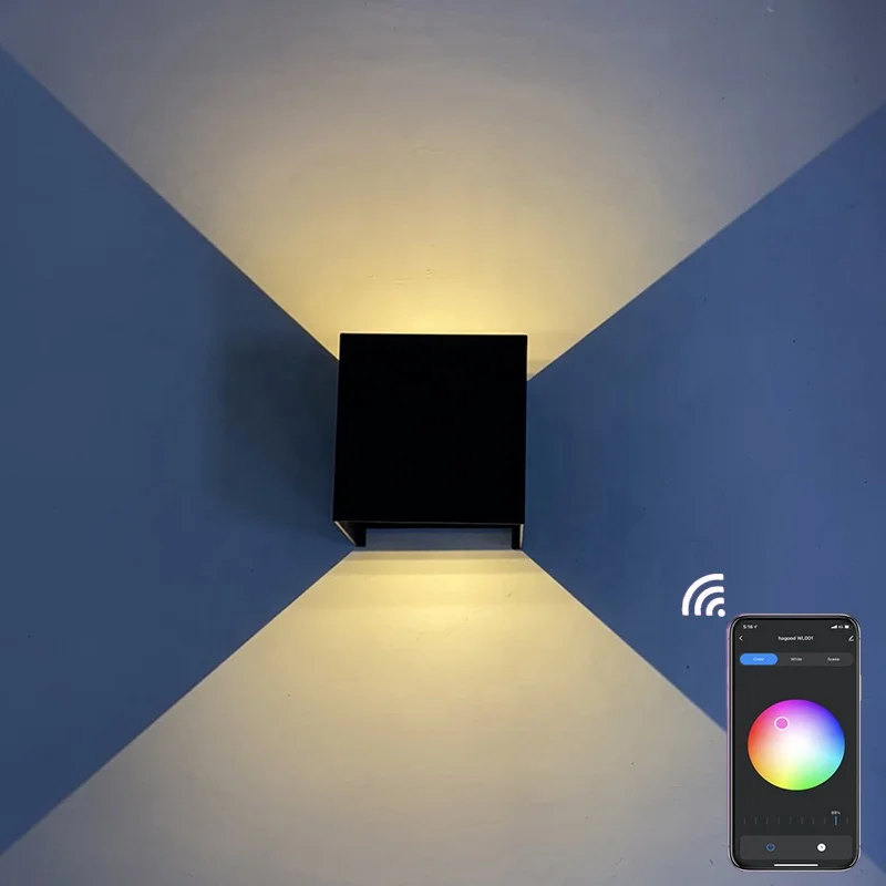 Умная Светодиодная лампа Tuya с Wi-Fi и регулировкой яркости уличный водонепроницаемый светильник поддержкой Alexa Google Home 10 Вт 110 В переменного тока