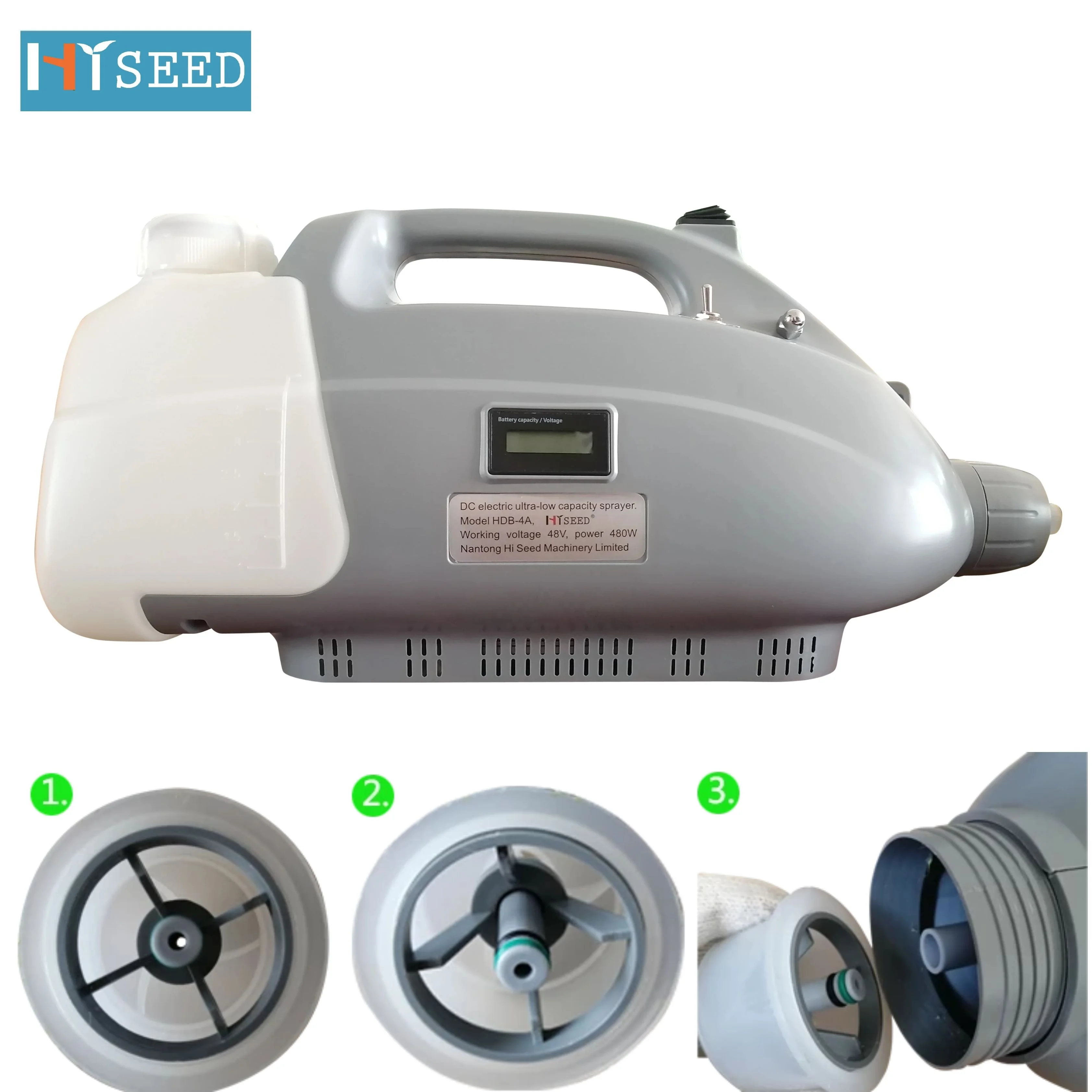 Hiseed Professional pest control team choice Electric ulv foggers Portable Misting Fog Machine