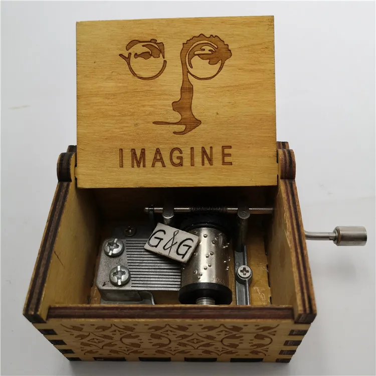 Оптовая продажа, музыкальная шкатулка, деревянная Музыкальная шкатулка на заказ