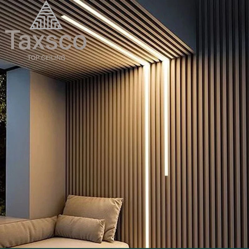 Metal Building Materials Decorative Interior Wallboard Corrugated Aluminum Great Wall Panel