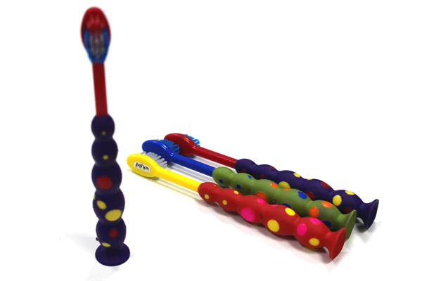 kid Toothbrush with Strong Suction for Standing up Custom Logo Toothbrush Wholesale kid Toothbrush wholesale