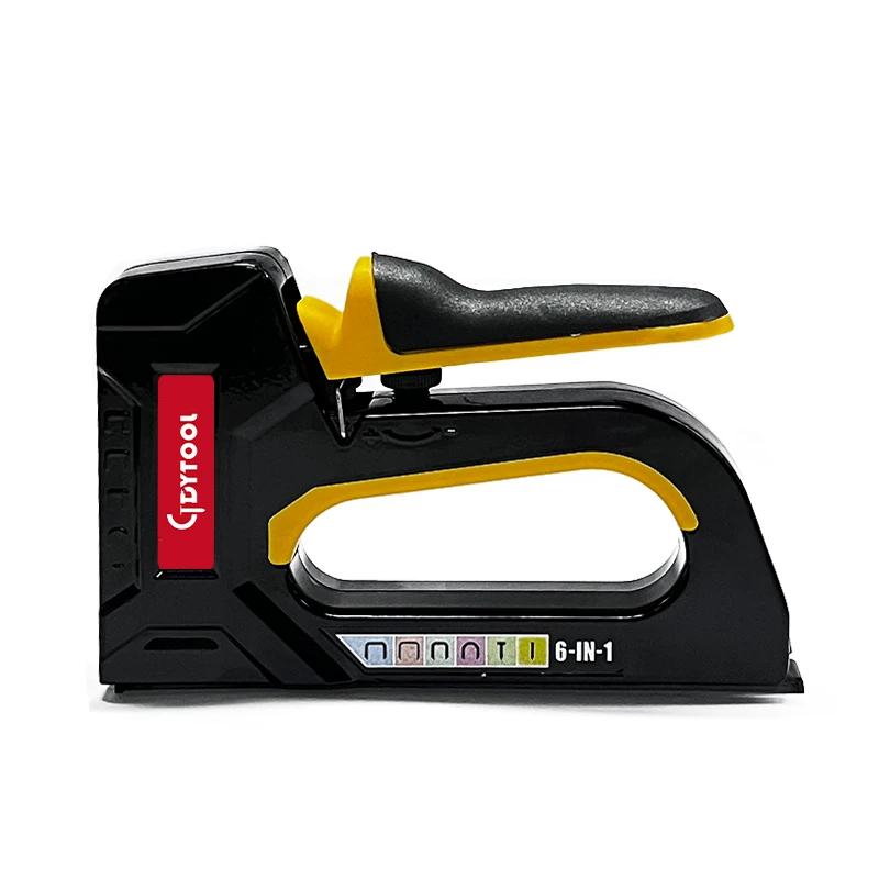 Heavy duty 6 Way Staple Gun tacker 4-14MM Manual stapler GDY-209