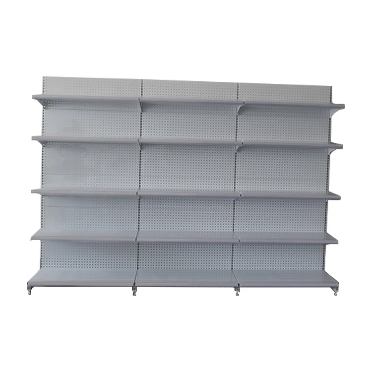 Free Stand Customised Quality Pegboard Gondola Shelves Rack For Market Display