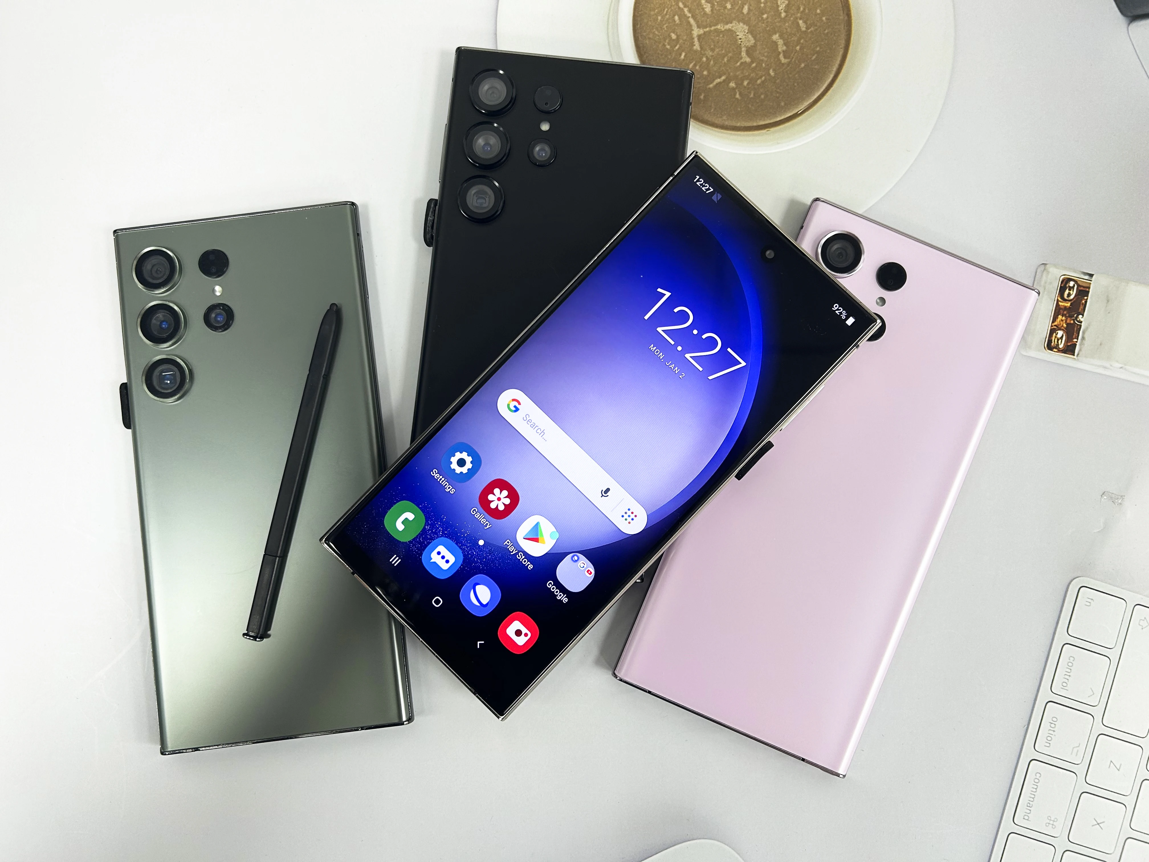 Hot Selling S23 U Itra Withbuilt in touchscreen pen Mobile phone 6.6 Inch big screen full Display Android 12 Cell phones