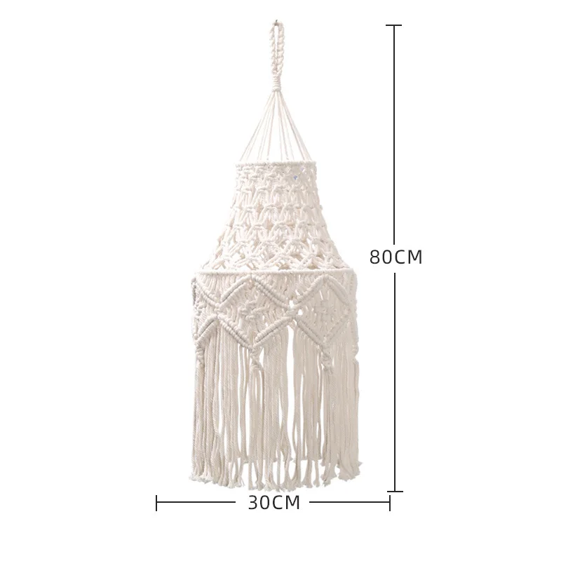 Woven Lampshade Tapestry Handmade Lamp Tapestry For Sale Hanging Lamp Decoration Tapestry