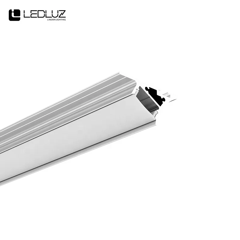 Asymmetric Light LED Display Shelves Triangle Aluminium LED Profile For LED Strips