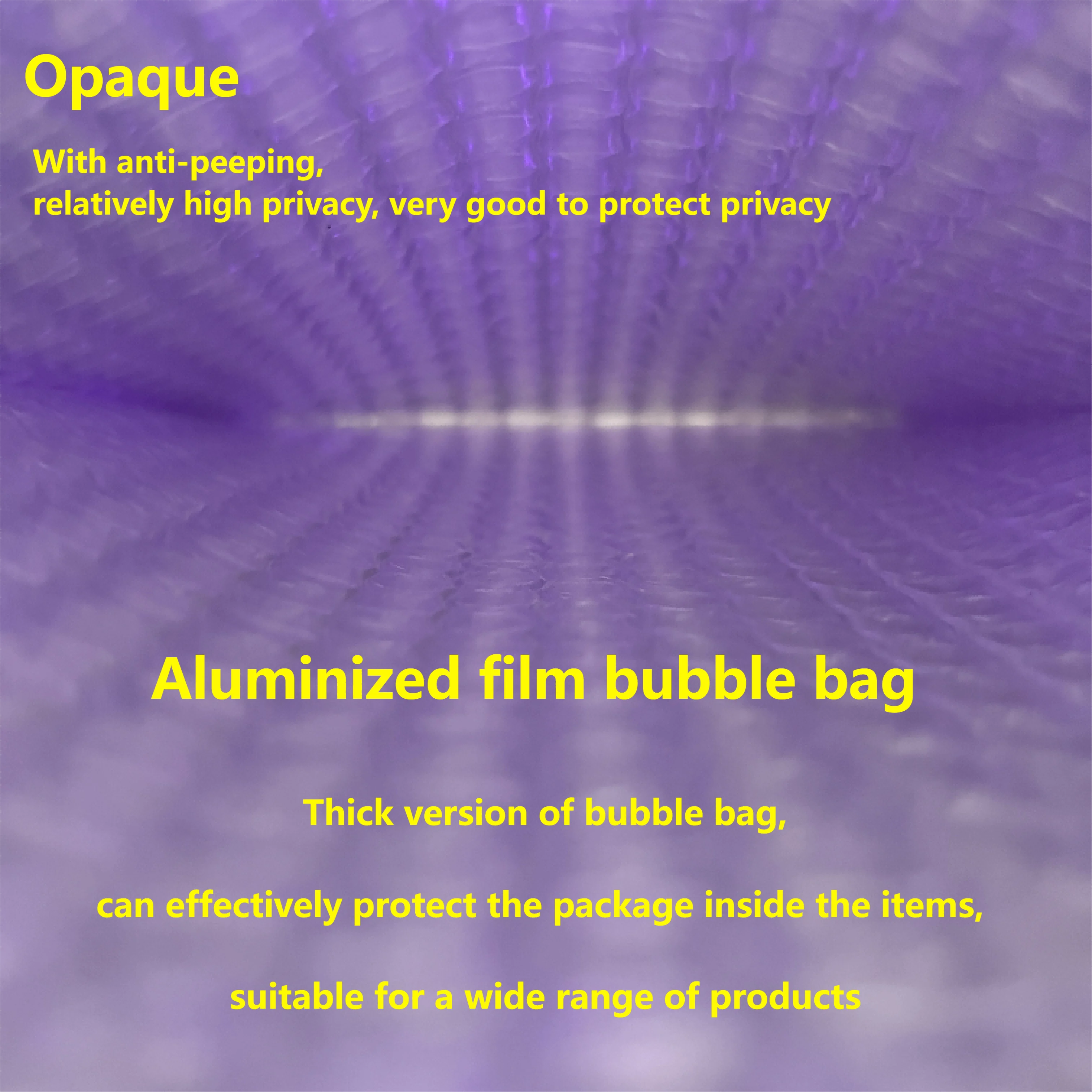 Personalized Design Printed Purple Poly Mailer Cheap Bubble Envelopes Postal Packaging Bags with bubble