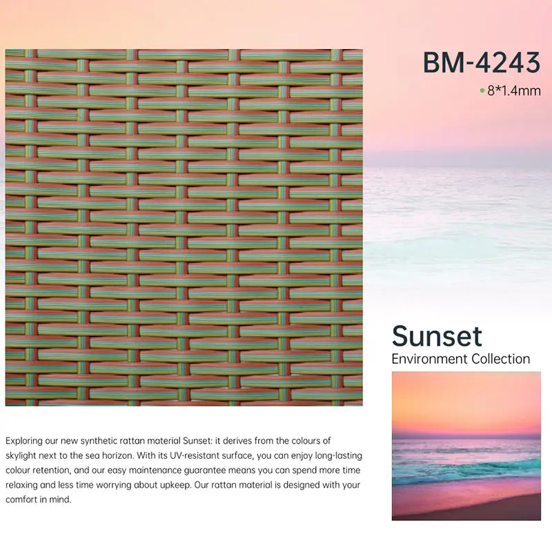 In stock GRS Flame retardant material synthet rattan pe rattan cane white rattan