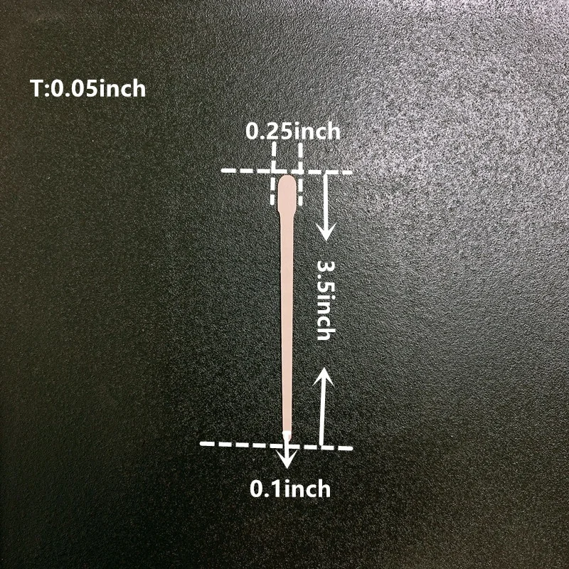 
wooden eyebrow waxing spatula 3.5 inch 100pcs/bag wax sticks 