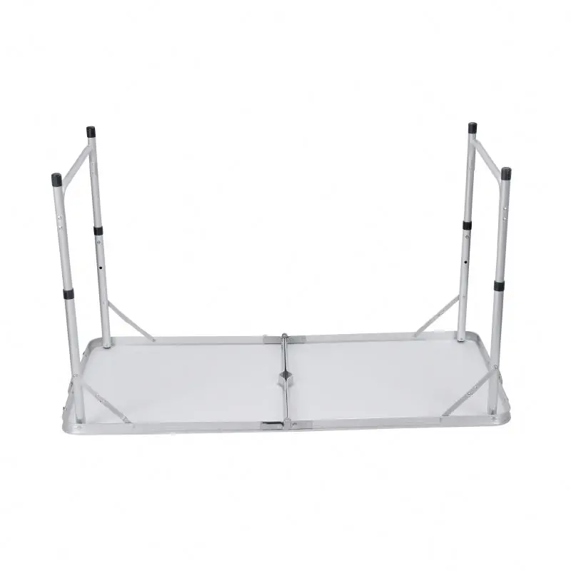 Uplion Modern Portable Metal Picnic Table MDF Aluminium Folding Outdoor Furniture with Frame for Outdoor Use