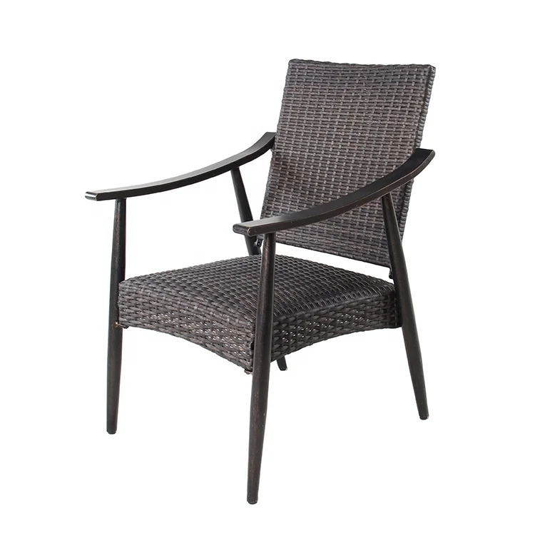 
Outdoor Furniture Patio Cane Chair Rattan Wicker Garden Chair 