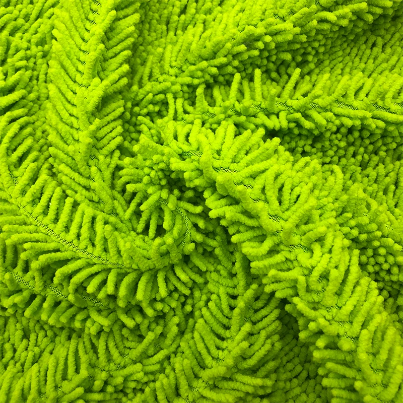 Suitable for household mops with thickened and widened fine chenille plush fabric