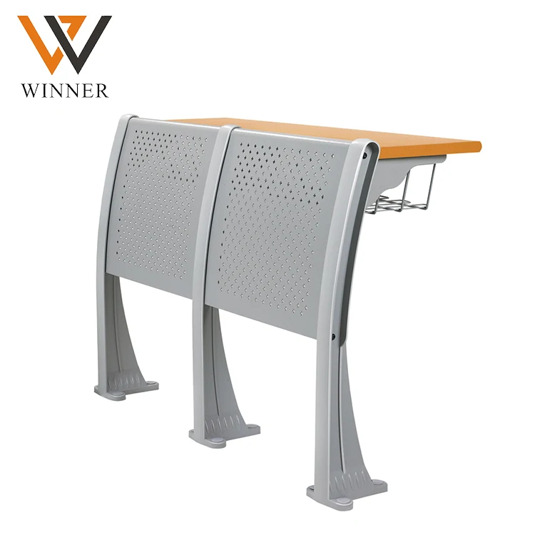 elementary school student school ladder lecture hall chairs two seater university ladder chair with table board