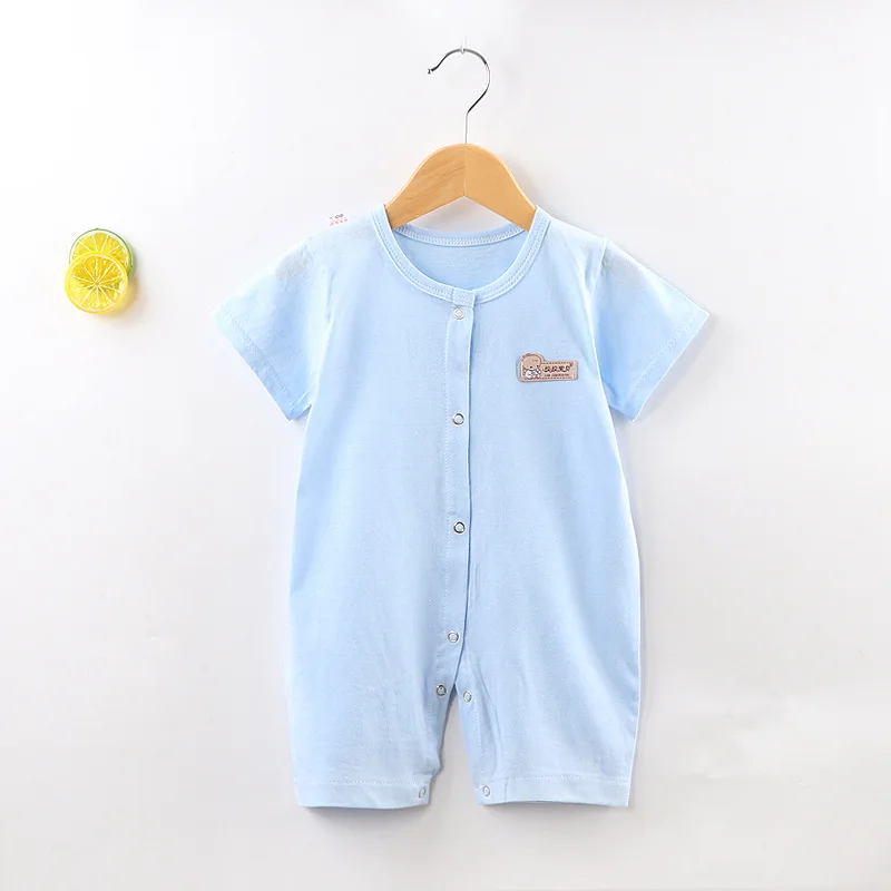 
OEM Service Manufacture Baby Newborn Clothes Onesie White Cotton Custom Printed Plain Baby Romper 
