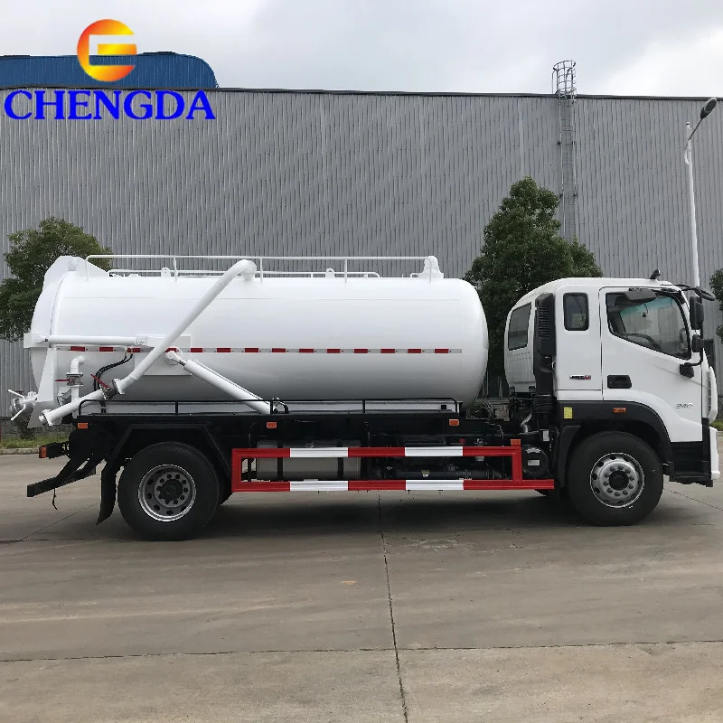Low Price Foton Vacuum Sewage Transport Special Truck