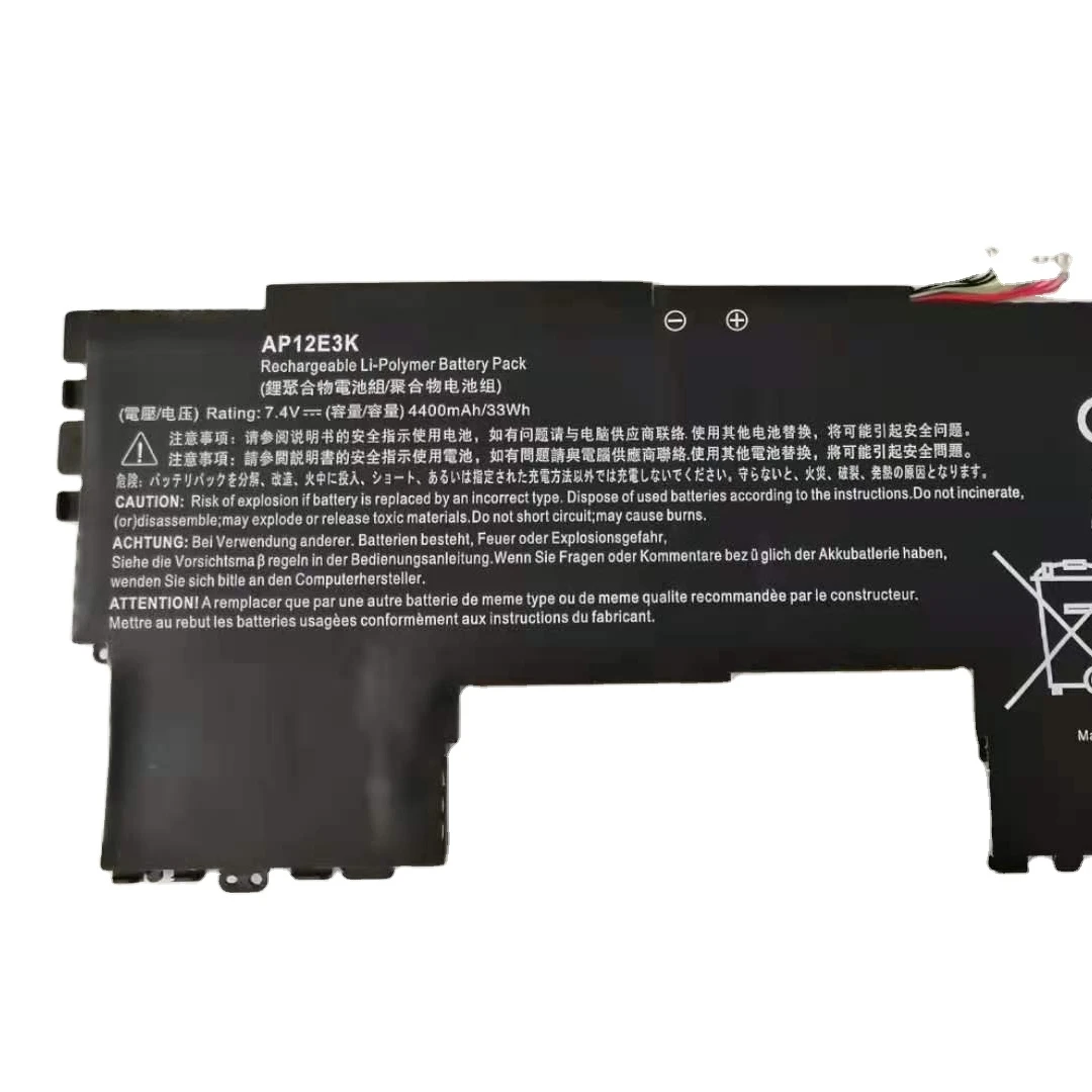 Подлинная ноутбук батарея для сотового телефона для ноутбука Acer Aspire Nautilus S7-191 AP12E3K 28Wh