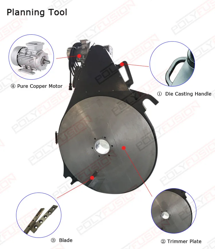 CNC Butt Fusion Machine Plastic Pipe Welding Machine Aluminum Welding Machine