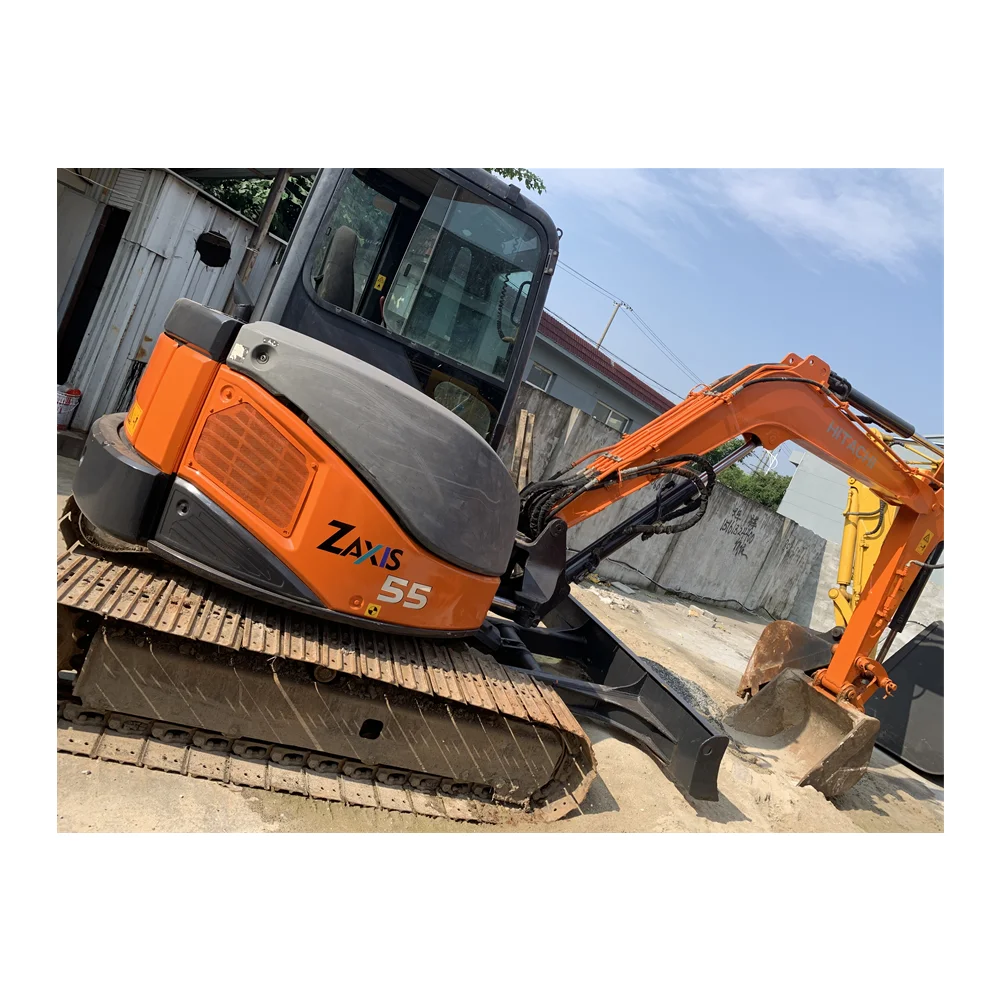 USED HITACHII ZX55 ZX60-5G ZX70-6 ZX70-5G ZX120-6 ZX130 ZX135-5 MINI CHEAP CRAWLER HYDRAULIC EXCAVATOR