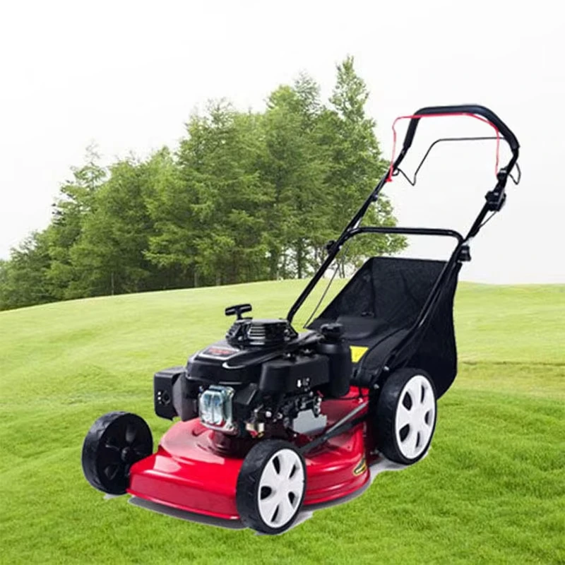 High Quality Self Propelled Electric Rotary Mowers Automatic 4 Stroke Grass Cutter Manual Farm Grass Cutting Machine
