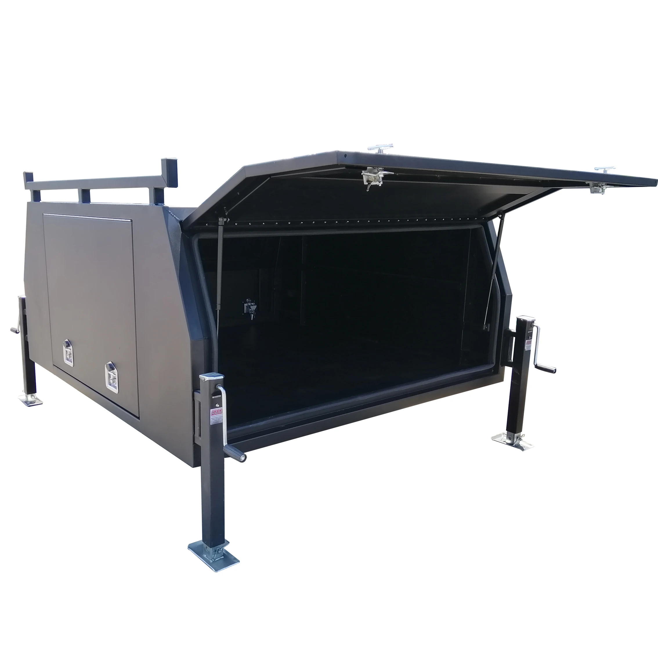 1200 aluminium UTE canopy 2 doors gullwing toolbox with top roof racks storage case kit underbody truck box trailer