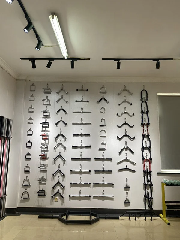 Triceps Trainer Wire Rope Pulley Cable Fitness Kit home fitness attachment