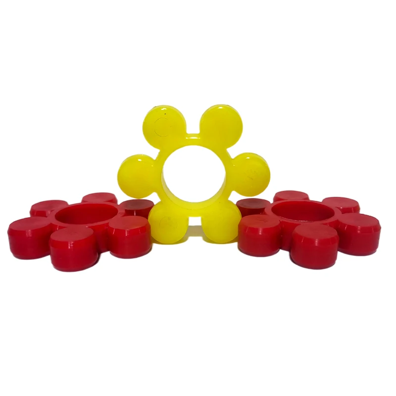 High quality and low price mt gs gr plum blossom cushion  elastic coupling spider polyurethane  rubber pad
