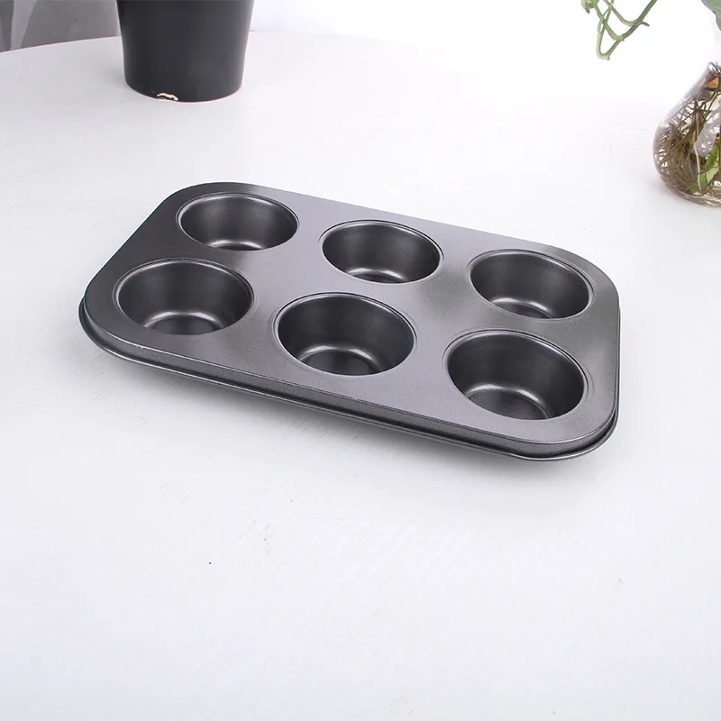 Bakeware Non Stick Muffin Metal Carbon Steel Cake Pan Oven Safe Silicone Baking Mold