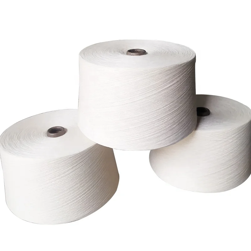 Factory direct price concessions Raw white 55Cotton 45Acrylic 20Ne Blended Yarn for knitting