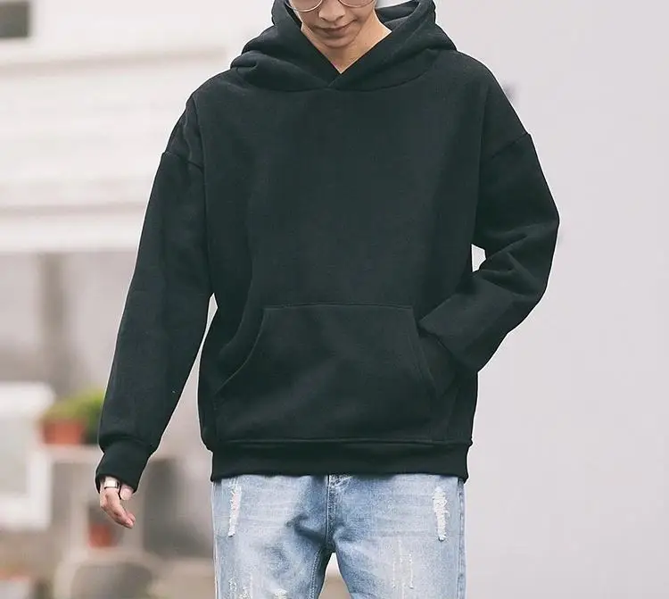 custom design 500gsm heavy oversized hoodie hip hop blank men cotton 100% hoodie heavy thick heavyweight hoodie