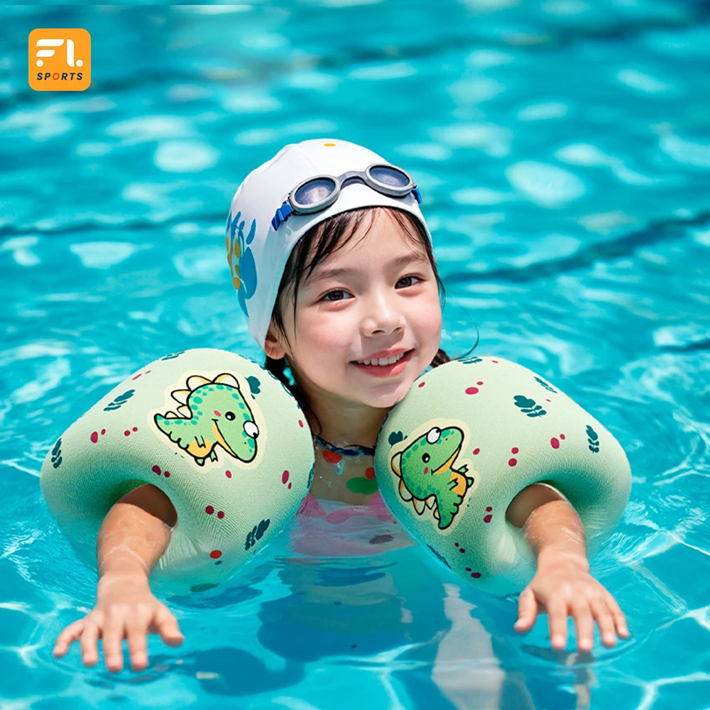 Eco-friendly PVC Kids Floating Swim Life Vest Foam Baby Swimming Rings Kids Learn To Swim Device With Arm Wings For Boys Girl