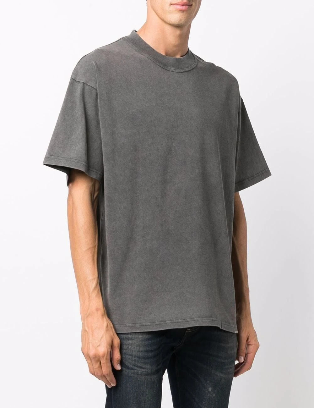 custom mens black oversiz t shirt vintage designer tee black wash t-shirt custom t shirts your own brand