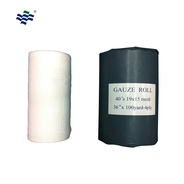90cm x 100m Medical Absorbent 100 Yards Jumbo Semi Elastic Roll Gauze