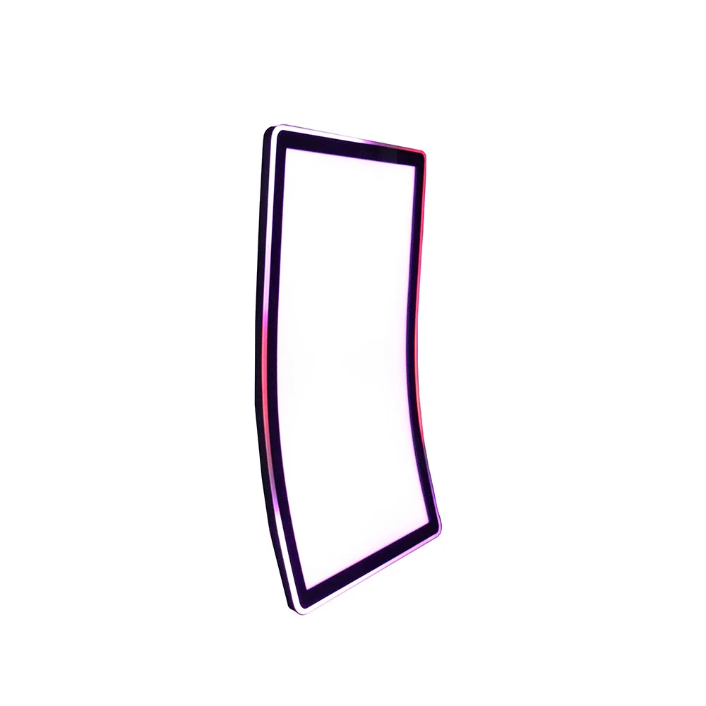 OEM ODM 49inch J Style Curved Monitor With LED Halo Light Frame For Gaming Cabinet/Gaming Machine IGT/Scientific Games